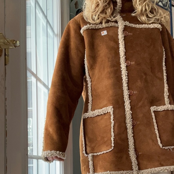 Carhartt Tan Shearling Jacket - Picture 7 of 7